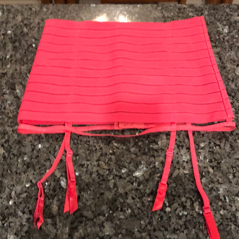 Long Lg  Pink Oh La la Cheri Garter